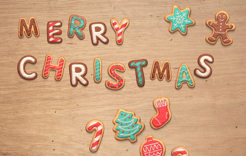 season, merry, large group of objects, decoration, decorative, cookie, baked, decor, seasonal, greeting, multi colored, gingerbread man, gingerbread, december