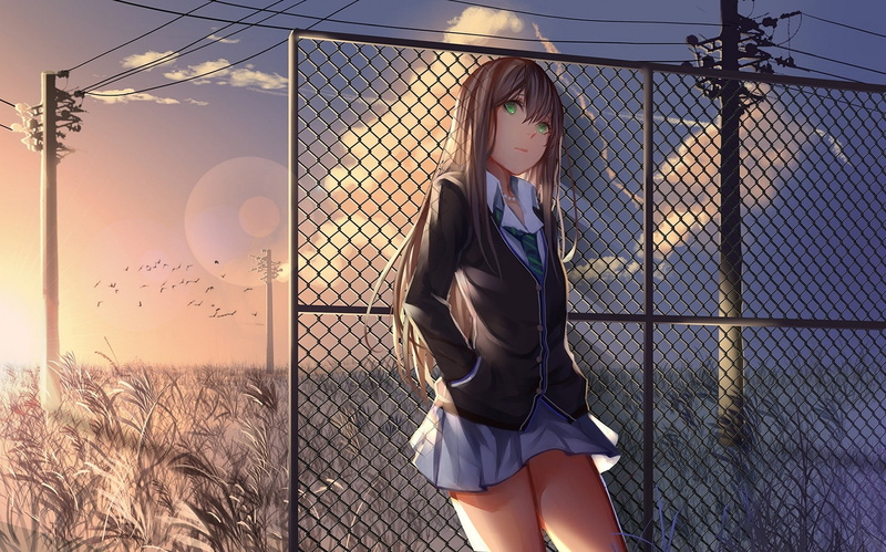 1080P, anime, THE iDOLM@STER: Cinderella Girls, Shibuya Rin, anime girls