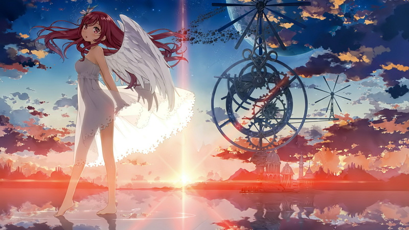 Kurumi (Kantoku), sunset, 2K