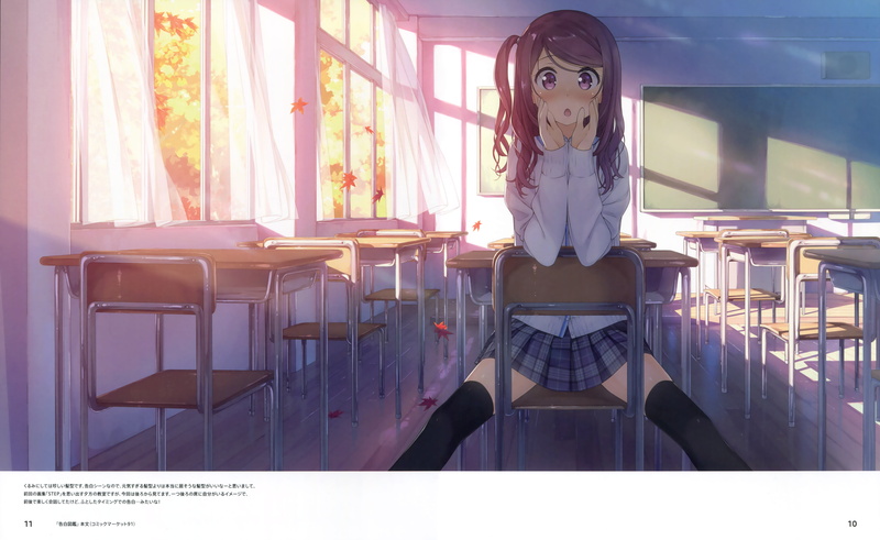 Kurumi (Kantoku), school uniform, 5K, Kantoku