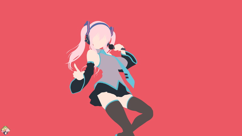 Vocaloid, Anime, Super Sonico, 4K, Crossover