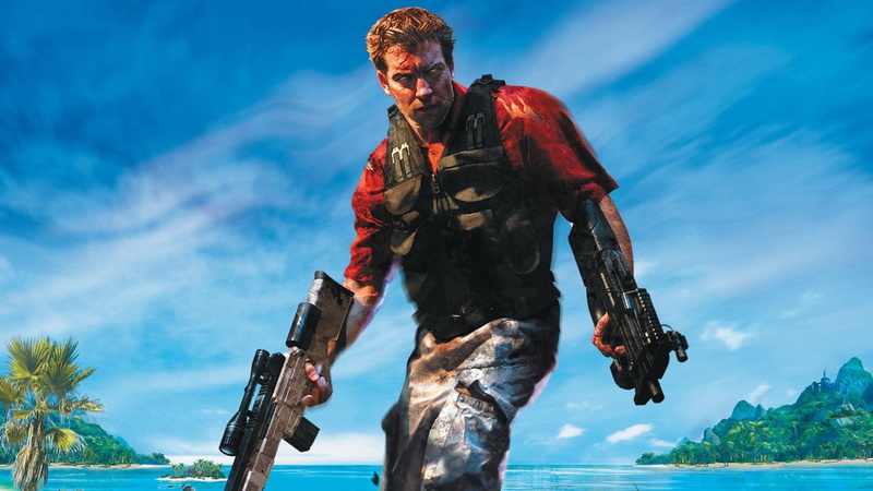 pants, Ubisoft, first-person shooter, gun, FN P90, mid adult, video games, man, concept art, males, mid adult men, cloud - sky, one person, men, suit, day