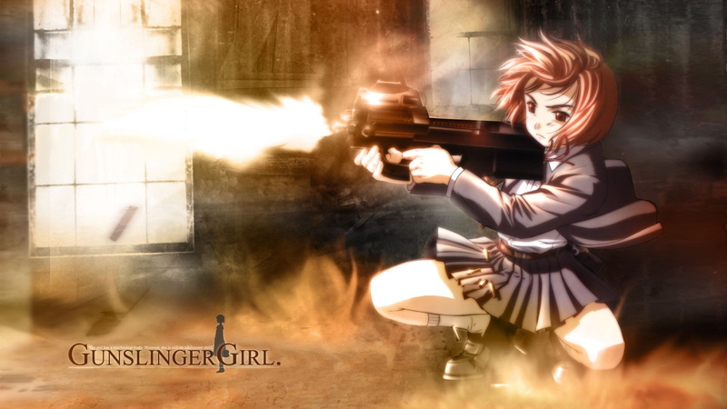 Henrietta, FN P90, 1080P, Gunslinger Girl