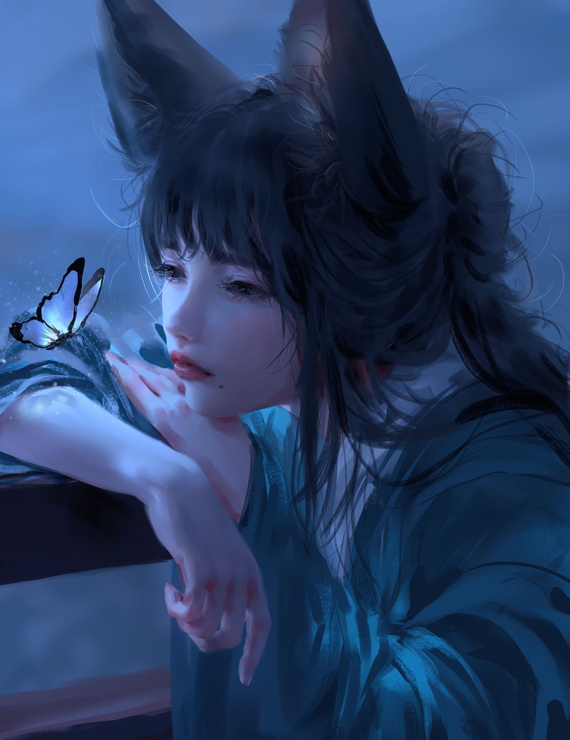 fantasy art, artwork, 5K, Nixeu, fantasy girl, illustration, digital art, drawing, women, fan art
