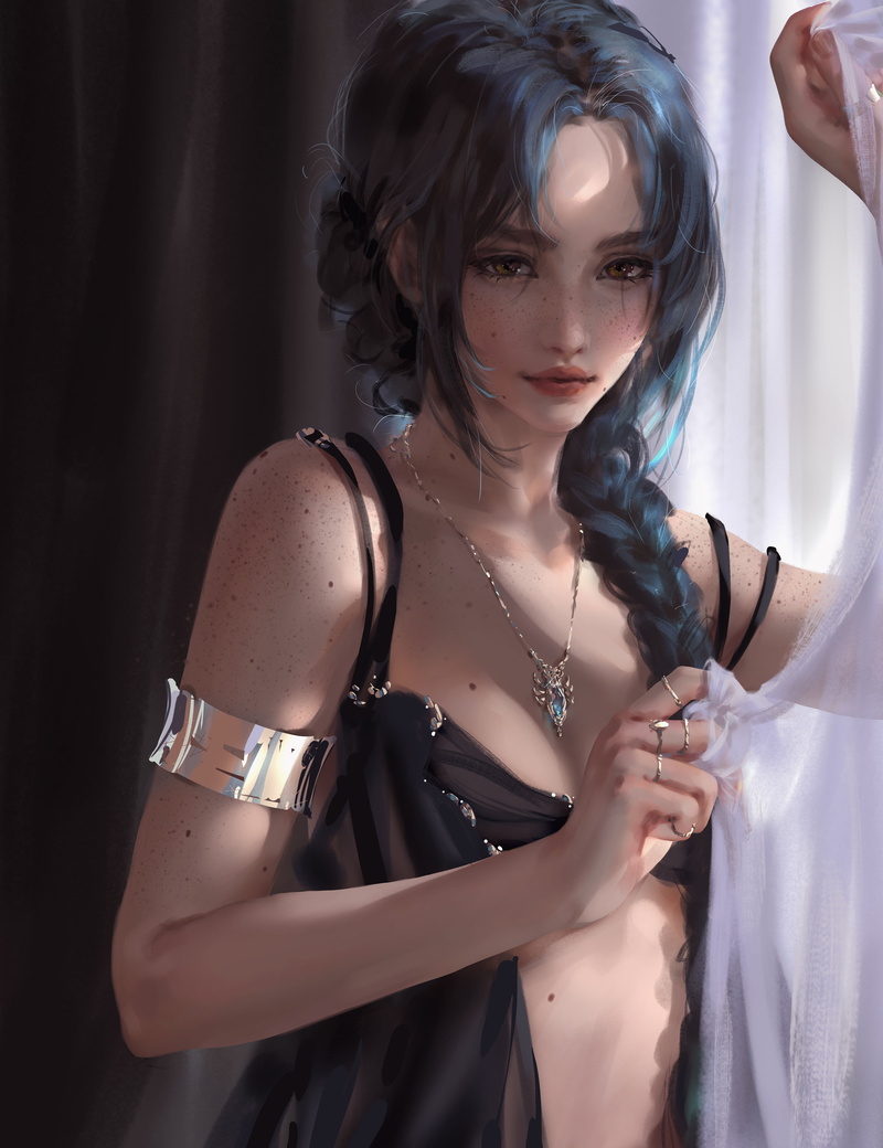 Nixeu, 5K, digital art, fan art