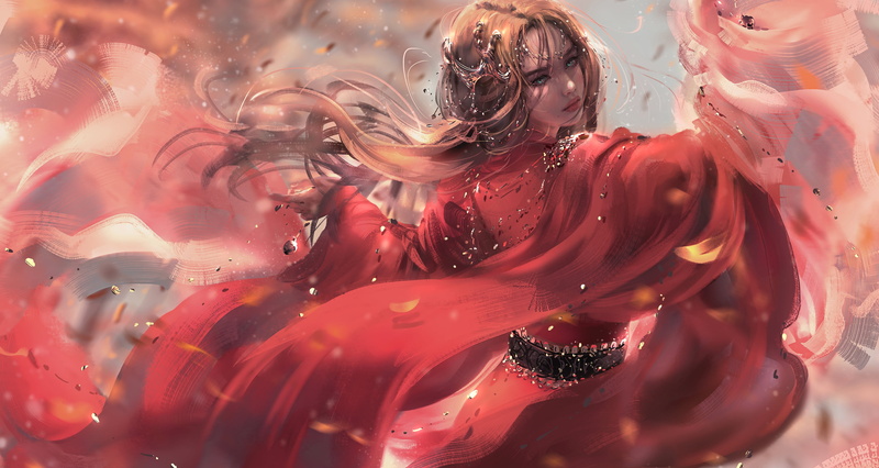 4K, digital art, fan art, Nixeu