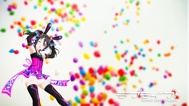 arts culture and entertainment, Yazawa Nico, portrait, excitement, emotion, music, event, multi colored, celebration, 1080P, focus on foreground, one person