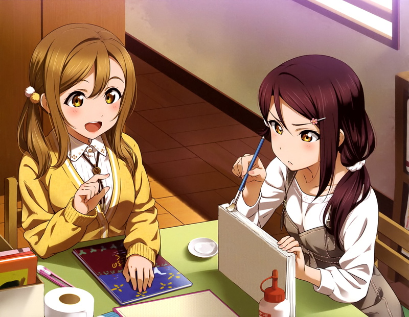 Riko Sakurauchi, Love Live! Sunshine!!, Anime, Hanamaru Kunikida, 2K