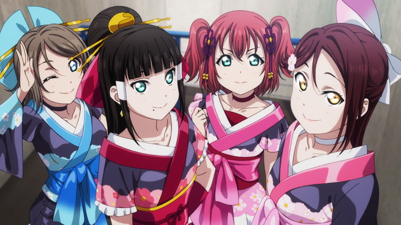 Anime, Love Live! Sunshine!!, Ruby Kurosawa, Dia Kurosawa, 1080P, Riko Sakurauchi, You Watanabe