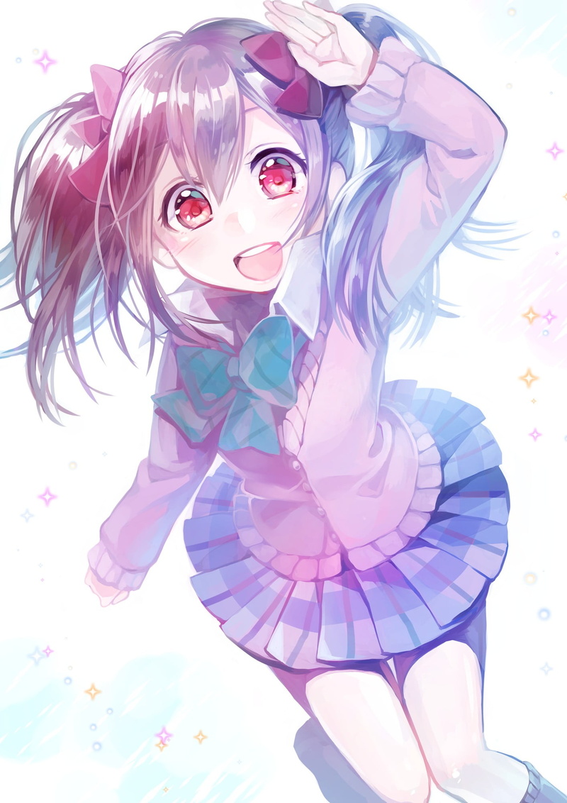 portrait, school uniform, females, adult, young women, beautiful woman, young adult, long hair, pink color, dancing, beautiful people, indoors, anime, hair