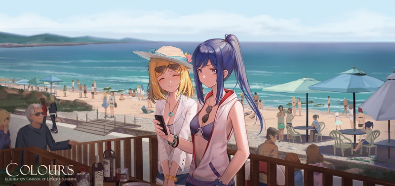 Mari Ohara, Love Live! Sunshine!!, Anime, Kanan Matsuura, 1080P