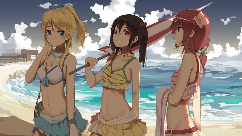 Eri Ayase, Love Live!, 1080P, Anime, Maki Nishikino, Nico Yazawa