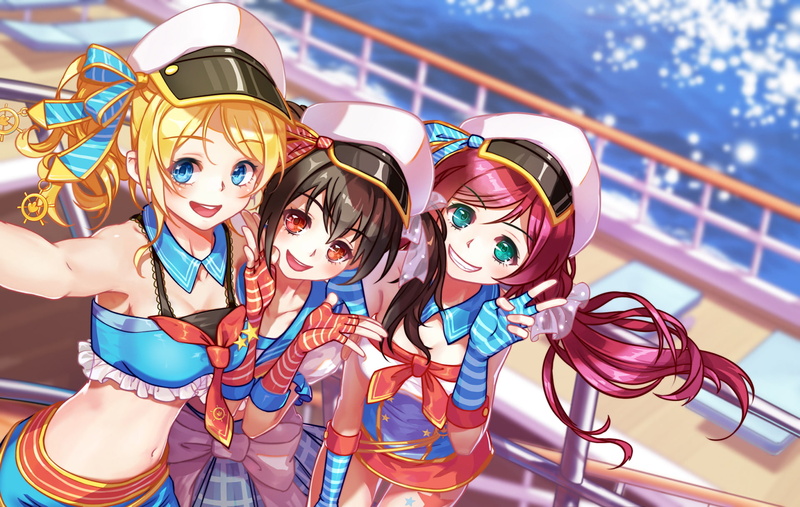 Nozomi Toujou, Love Live!, Anime, 1080P, Nico Yazawa, Eri Ayase