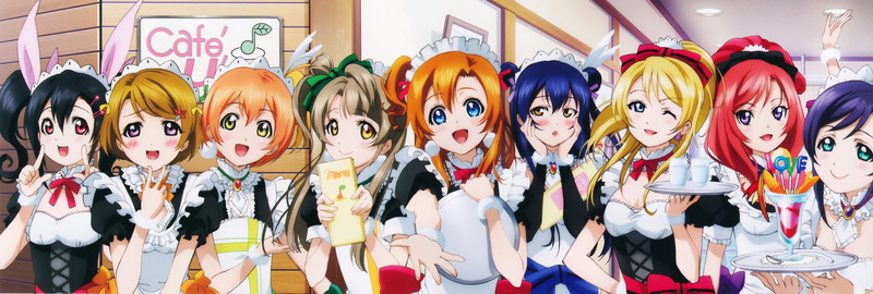 girls, characters, series, group, hoshizora, 8K, eli, hanayo, kousaka, live, beautiful, dress, hair, koizumi, honoka, girl, ayase, rin, beauty, anime