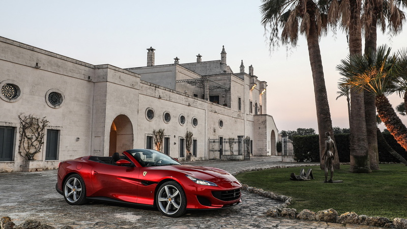 2K, 2018 Cars, Ferrari Portofino GT, 4K