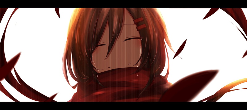 kagerou, tateyama, 1080P, project, hair, brown, black, ayano, tears, kiriya