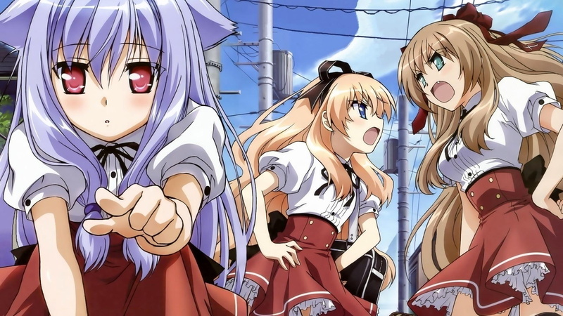 Anime, 1080P, Chise Umenomori, Fumino Serizawa, Nozomi Kiriya, Mayoi Neko Overrun!