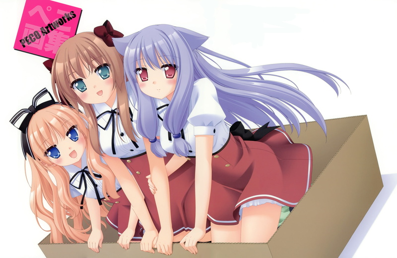 nozomi, chise, mayoi, serizawa, overrun, 2K, neko, umenomori, kiriya, fumino