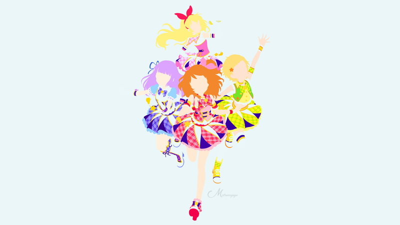 Sumire Hikami, Akari Ōzora, Hinaki Shinjo, Anime, Ichigo Hoshimiya, 1080P, Aikatsu!