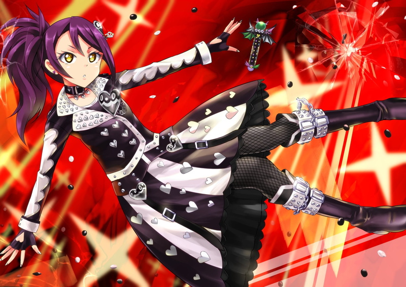 people, women, red, amusement park, real people, anime, festival, anime girls, human representation, PriPara, stage, 720P, representation, black color
