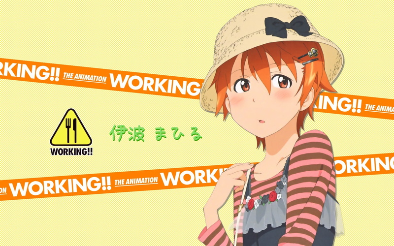 females, women, one person, close-up, anime girls, sign, communication, waiting, portrait, 1080P, child, station, Inami Mahiru, text, childhood, human representation