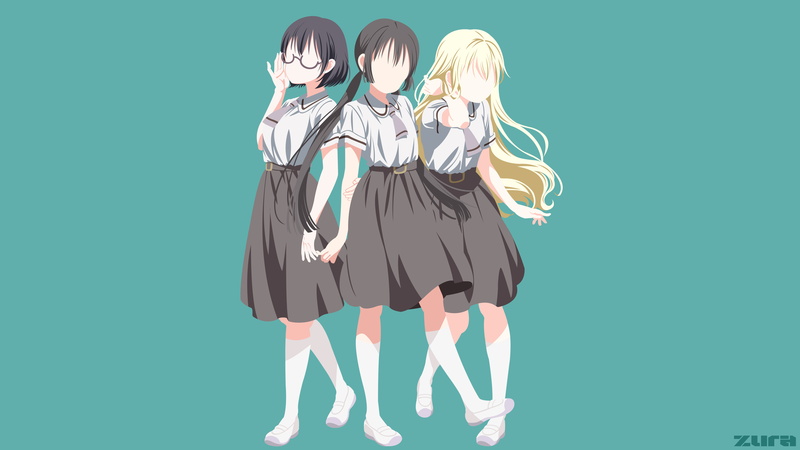 Hanako Honda, Asobi Asobase, Olivia (Asobi Asobase), 5K, Kasumi Nomura, Anime