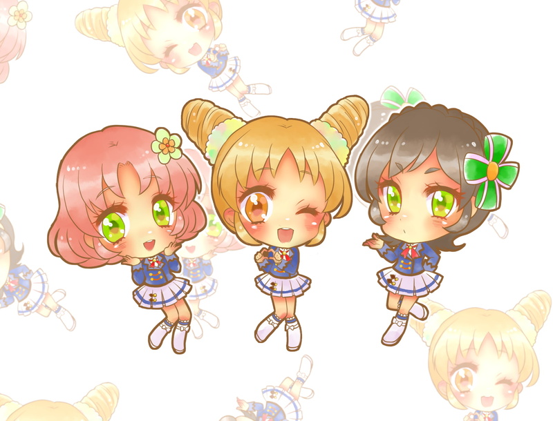 aikatsu, chibi, 720P