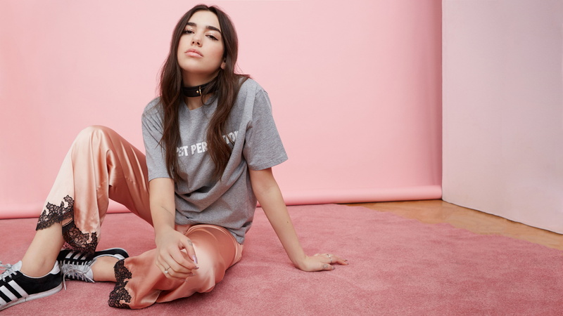 4K, celebrity, women, Dua Lipa, model, singer, people, collars