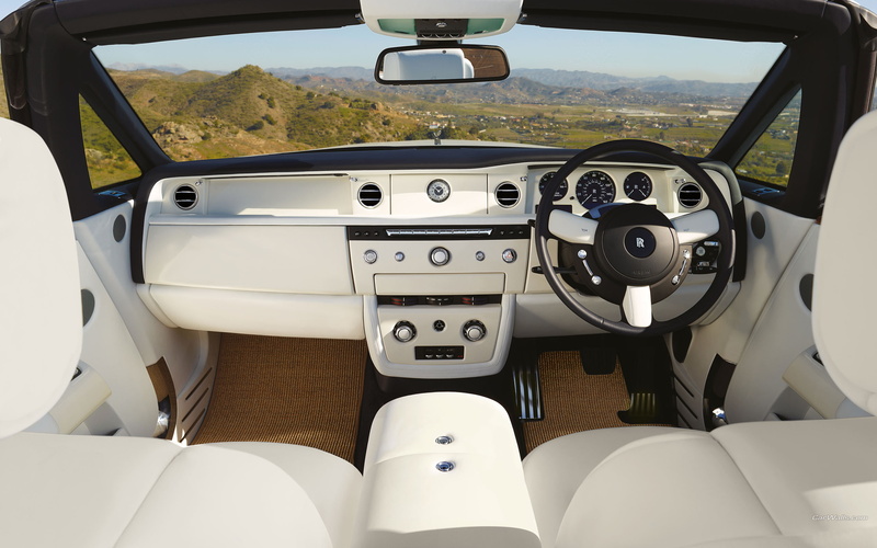 interior, rolls, royce, car, hd, white, 2K, phantom, cars