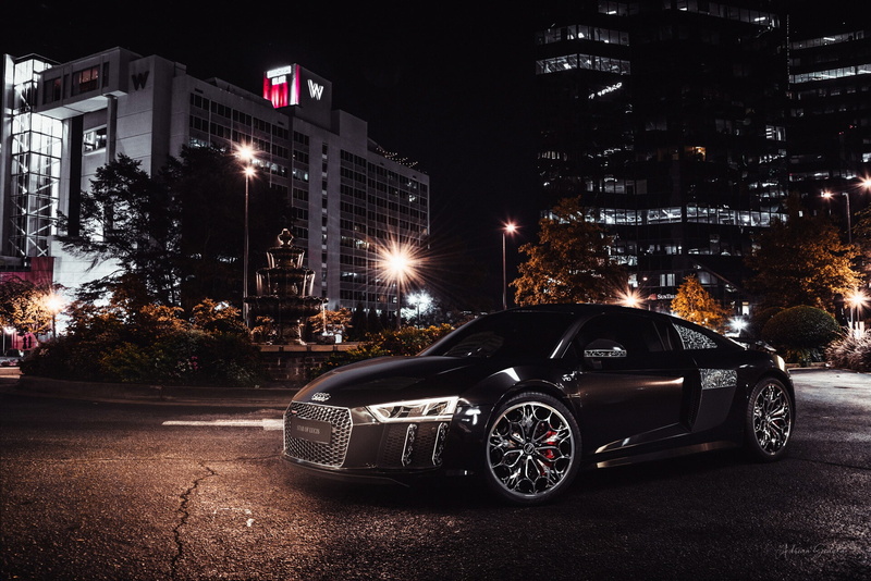 1080P, Audi A8, city, car, sports car, Audi, black cars, vehicle
