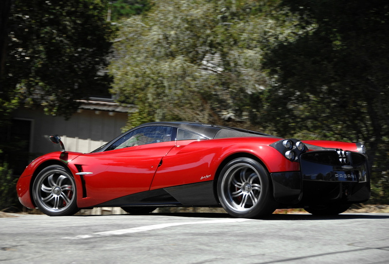Supercar, Wyre, 1080P, street, Huayra, red supercar, Red, Pagani