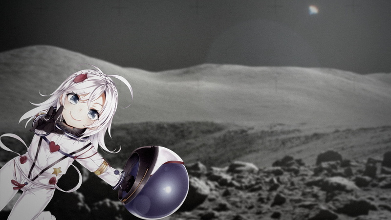 Hoshimiya Yashiro, Denpa Onna To Seishun Otoko, loli, spacesuit, 1080P