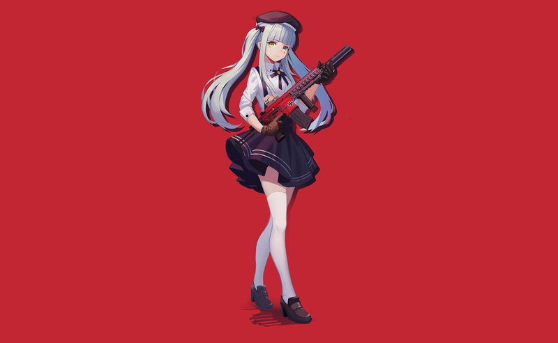 Video Game, HK416 (Girls Frontline), Girls Frontline, 1080P