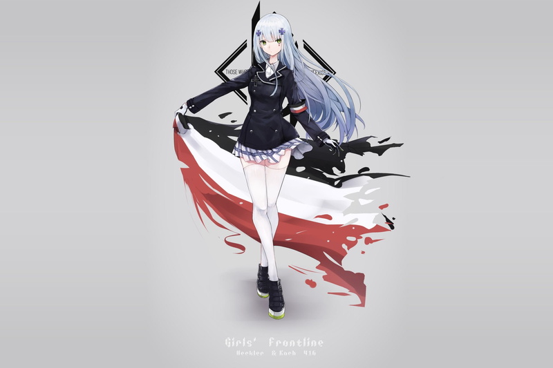 Video Game, HK416 (Girls Frontline), Girls Frontline, 1080P