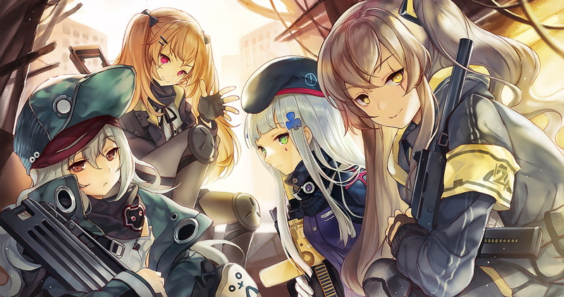 Video Game, Girls Frontline, UMP45 (Girls Frontline), 1080P, HK416 (Girls Frontline), G11 (Girls Frontline), UMP9 (Girls Frontline)