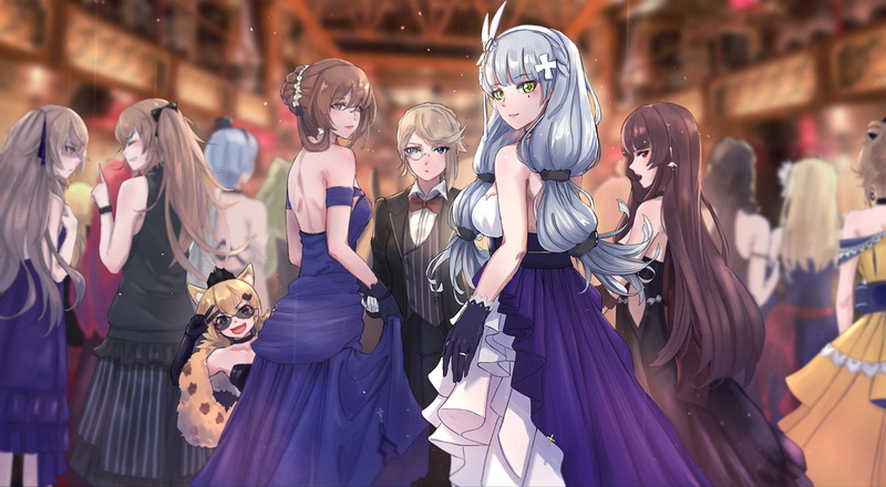 Grizzly MkV (Girls Frontline), 1080P, WA2000 (Girls Frontline), UMP45 (Girls Frontline), HK416 (Girls Frontline), UMP9 (Girls Frontline), Girls Frontline