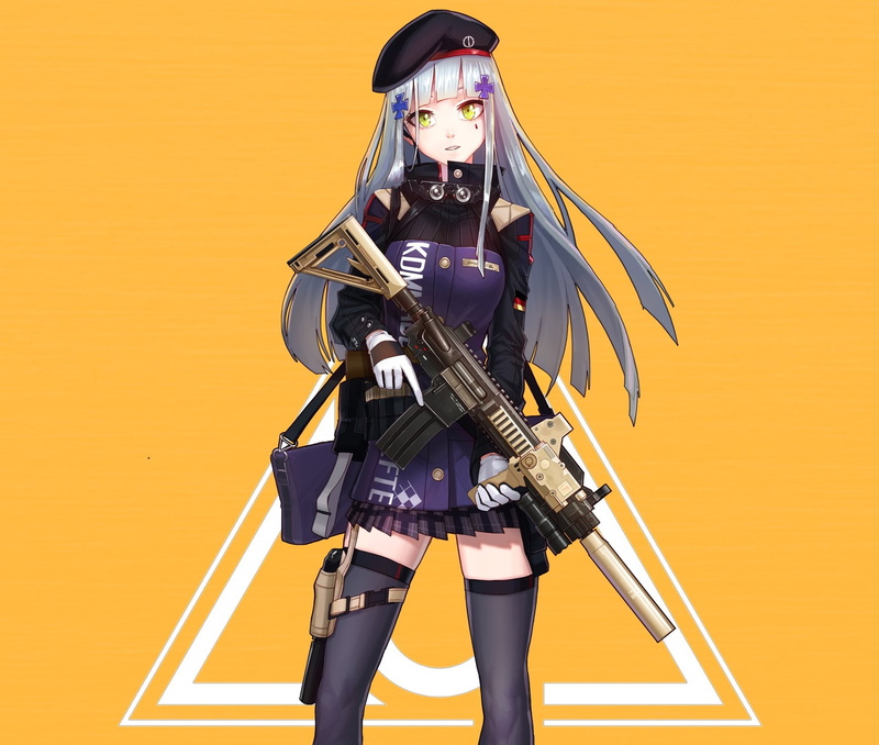 1080P, Video Game, Girls Frontline, HK416 (Girls Frontline)