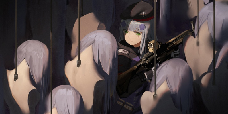 Girls Frontline, Video Game, HK416 (Girls Frontline), 1080P