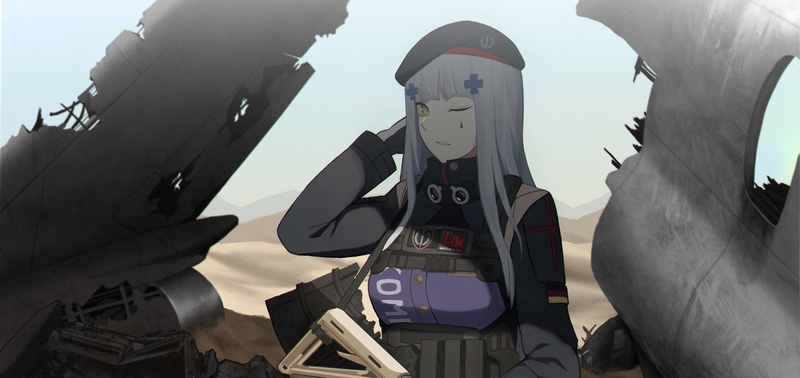 Video Game, HK416 (Girls Frontline), 1080P, Girls Frontline