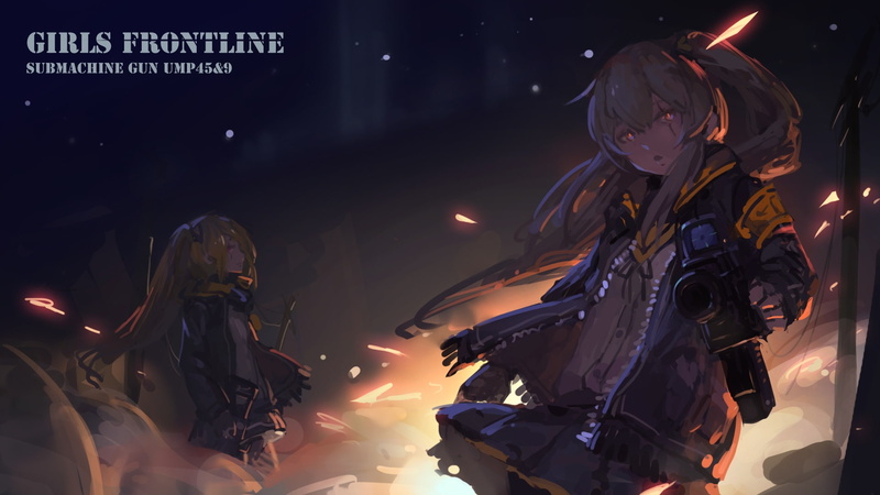 women, adult, 1080P, ump45, clothing, ump9, people, leisure activity, occupation, arts culture and entertainment, focus on foreground, girls frontline