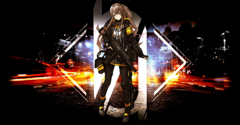 Girls Frontline, UMP45 (Girls Frontline), 5K, Video Game