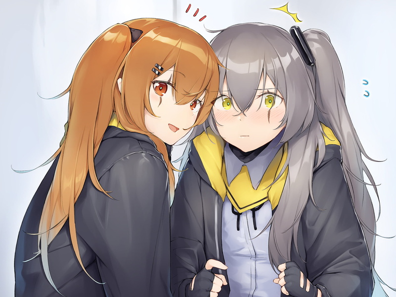 UMP45 (Girls Frontline), 1080P, Video Game, UMP9 (Girls Frontline), Girls Frontline