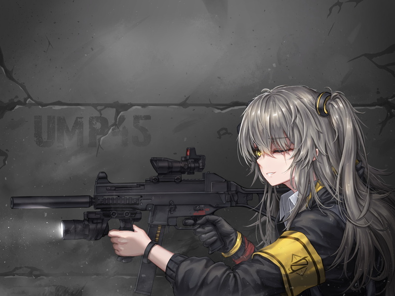 4K, UMP45 (Girls Frontline), Girls Frontline, Video Game