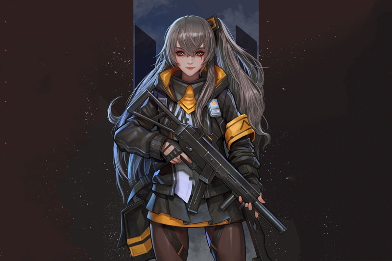1080P, Video Game, UMP45 (Girls Frontline), Girls Frontline