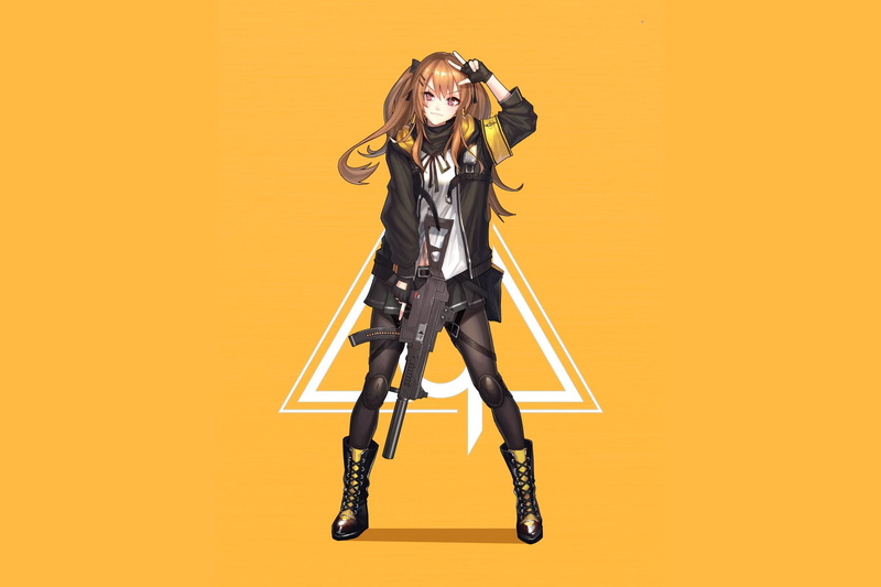 1080P, Video Game, UMP9 (Girls Frontline), Girls Frontline