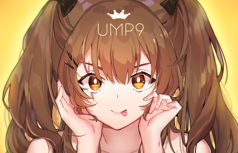 Girls Frontline, UMP9 (Girls Frontline), Video Game, 1080P