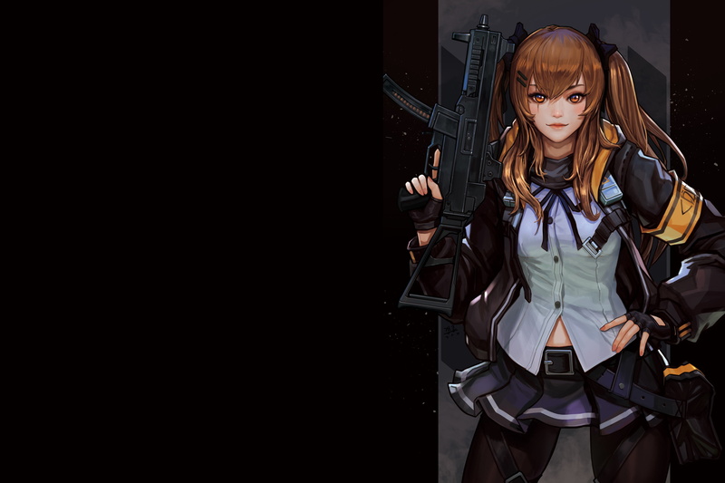 4K, Girls Frontline, Video Game, UMP9 (Girls Frontline)