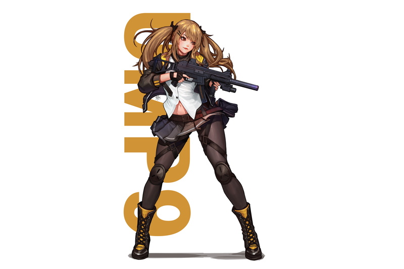 UMP9 (Girls Frontline), Girls Frontline, Video Game, 4K
