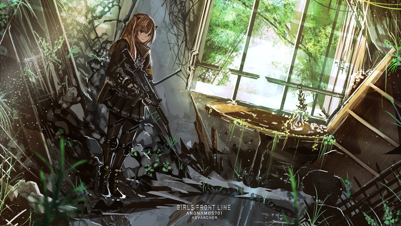 Video Game, Girls Frontline, UMP9 (Girls Frontline), 2K