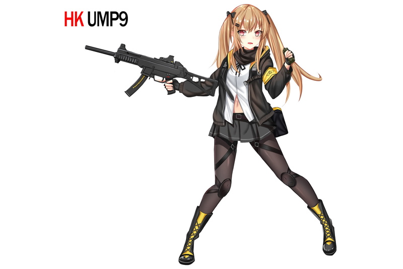 1080P, Video Game, UMP9 (Girls Frontline), Girls Frontline
